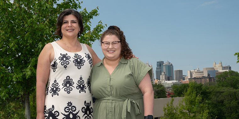 Dr. Jennifer Fugate and Student Doctor Michaela Tonsager